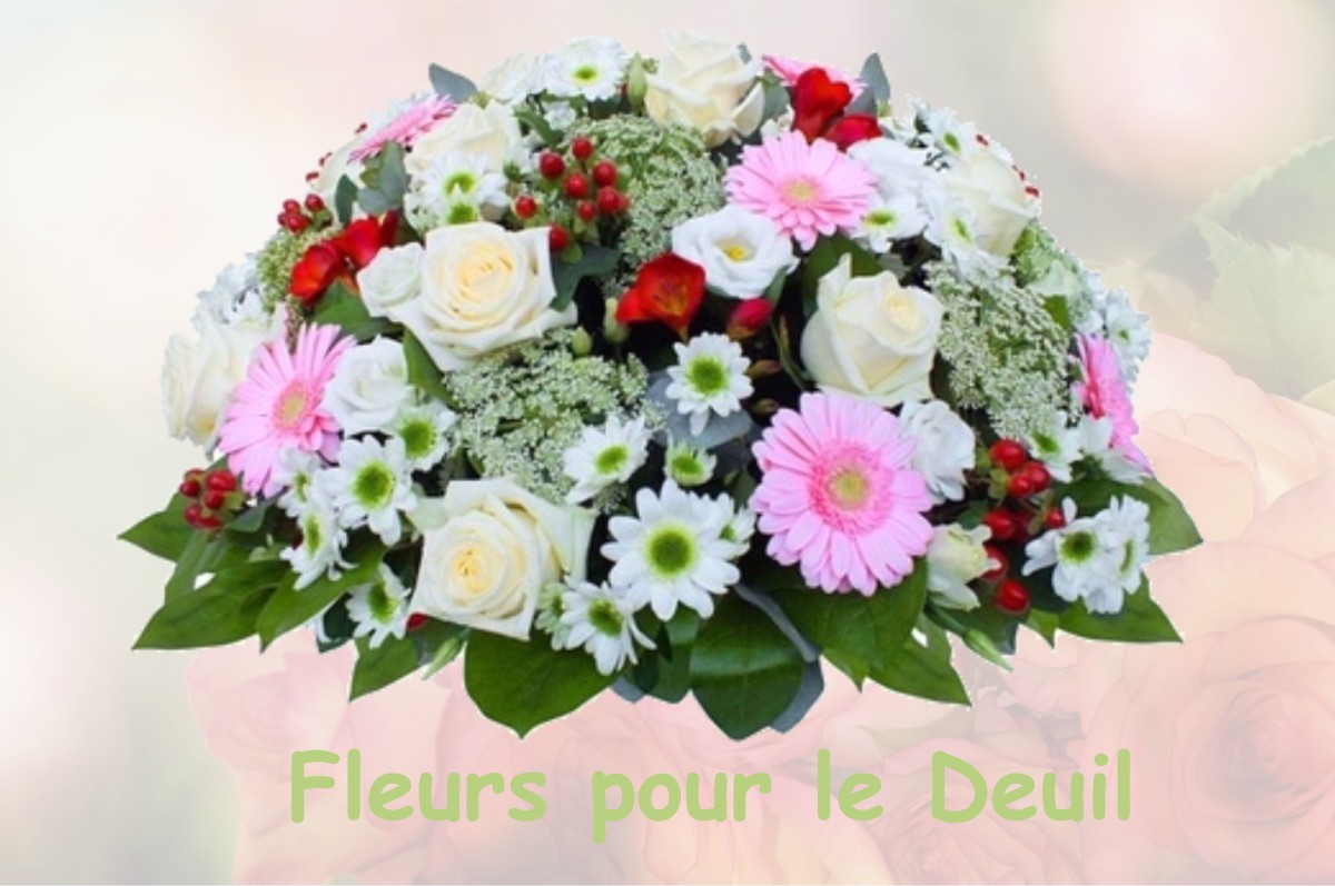 fleurs deuil MONTFALCON